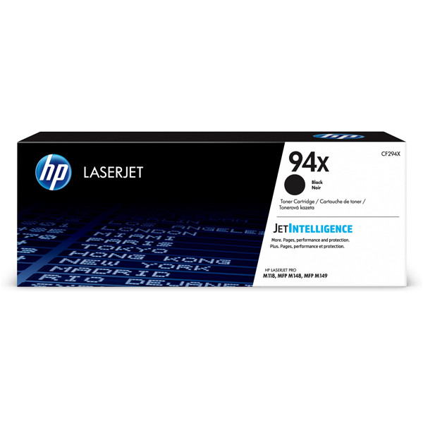 HP 94X (CF294X) high capacity black toner (original HP) CF294X 054290 - 1