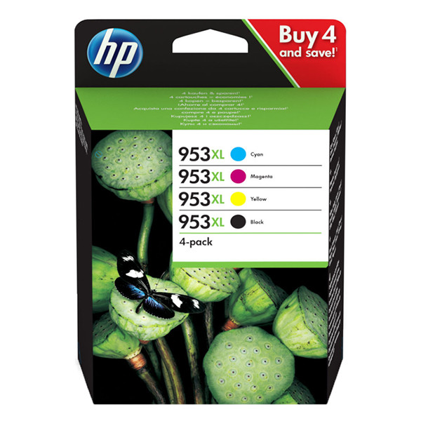 HP 953XL (3HZ52AE) cartridge 4-pack (original HP) 3HZ52AE 055370 - 1