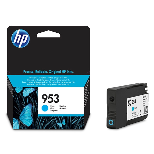 HP 953 (F6U12AE) cyan ink cartridge (original HP) F6U12AE 044530 - 1