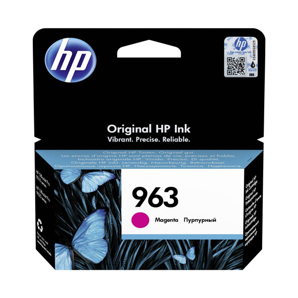 HP 963 (3JA24AE) magenta ink cartridge (original HP) 3JA24AE 055378 - 1