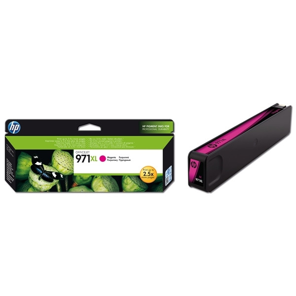 HP 971XL (CN627AE) high capacity magenta ink cartridge (original HP) CN627AE 044236 - 1