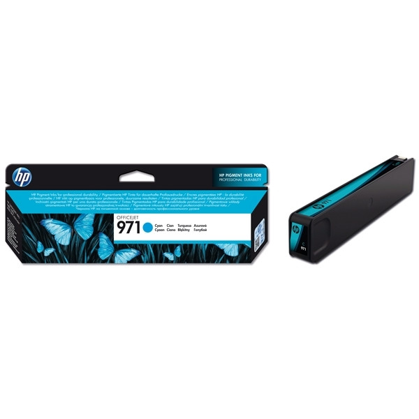 HP 971 (CN622AE) cyan ink cartridge (original HP) CN622AE 044226 - 1