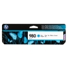 HP 980 (D8J07A) cyan ink cartridge (original HP)