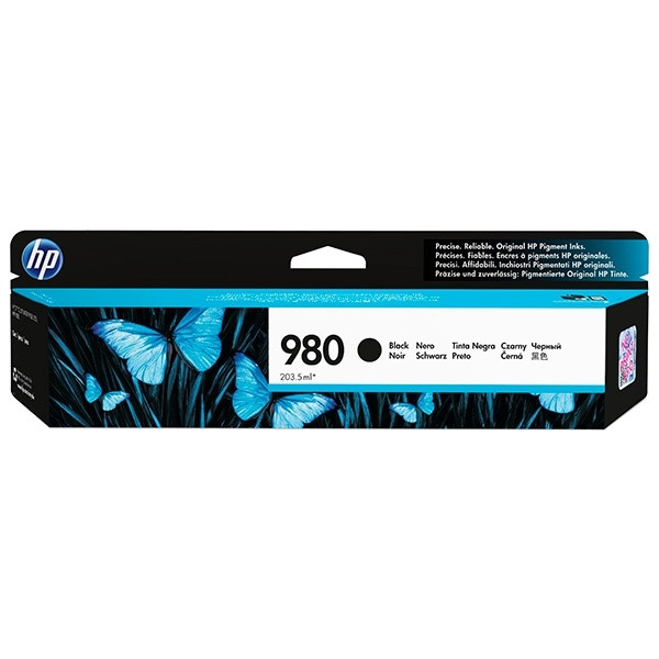 HP 980 (D8J10A) black ink cartridge (original HP) D8J10A 044344 - 1