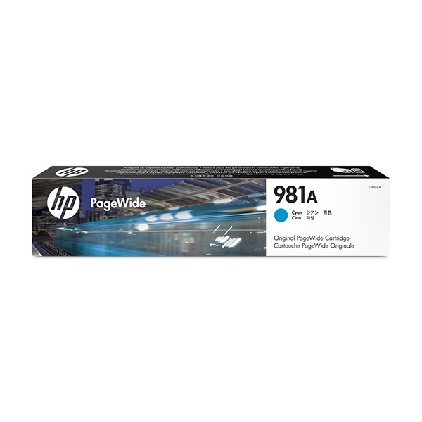 HP 981A (J3M68A) cyan ink cartridge (original HP) J3M68A 044560 - 1