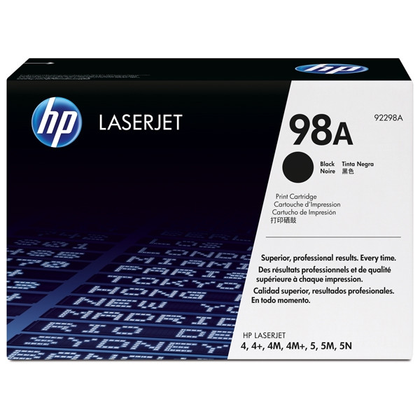 HP 98A (92298A) black toner (original HP) 92298A 032022 - 1