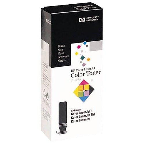 HP C3105A black toner (original HP) C3105A 039944 - 1