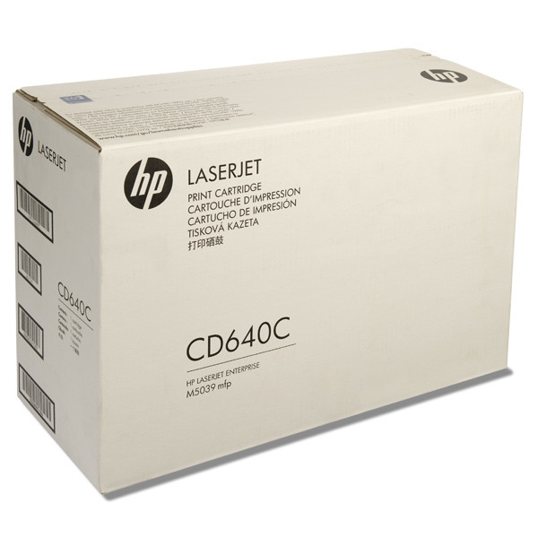 HP CD640C black toner (original HP) CD640C 039932 - 1