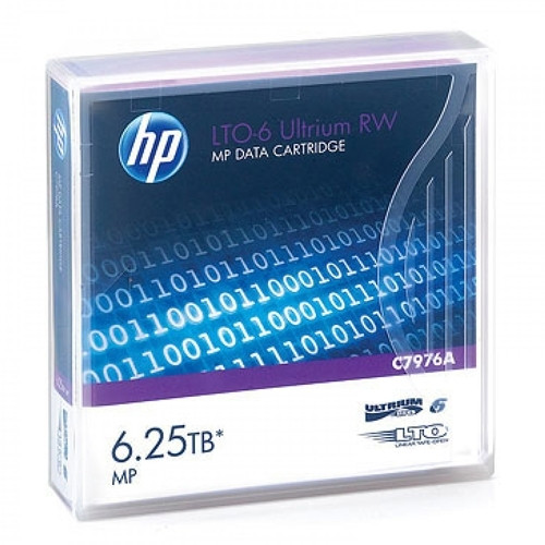 HP LTO6 (C7976A) Ultrium RW data cartridge 6.25TB C7976A 098704 - 1