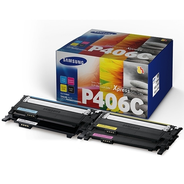 HP SU375A (CLT-P406C) toner 4-pack (original) SU375A 092790 - 1