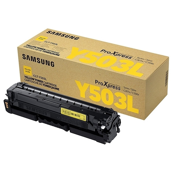 HP SU491A (CLT-Y503L) yellow toner (original HP) SU491A 092890 - 1