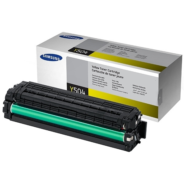 HP SU502A (CLT-Y504S) yellow toner (original) SU502A 092706 - 1