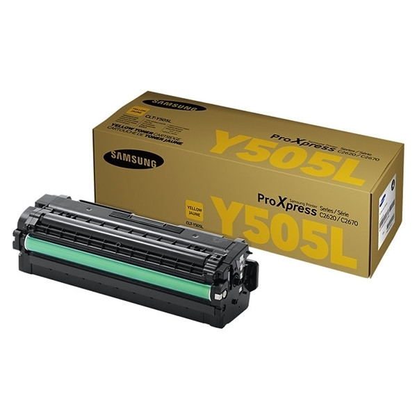 HP SU512A (CLT-Y505L) high capacity yellow toner (original) SU512A 092808 - 1