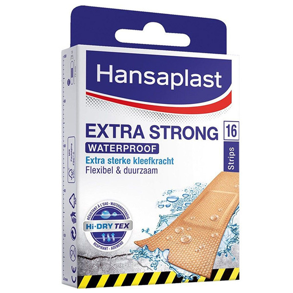 Hansaplast Elastoplast extra strong waterproof plasters (16-pack)  SHA00114 - 1