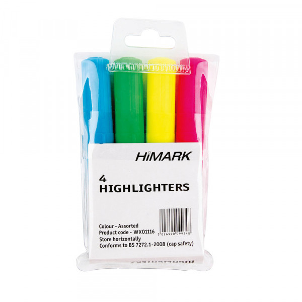 Hi-Glo assorted highlighters (4-pack) 7910WT4 405369 - 1