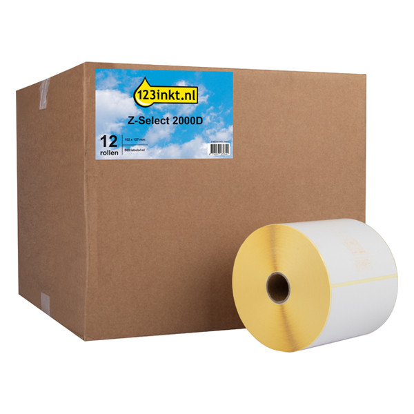 Honeywell label (800264-505) 102mm x 127mm (12 rolls) (123ink version)  126060 - 1