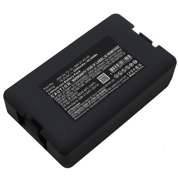 Husqvarna 593 24 72-01 / 590 21 42-02 battery, 18 V, 2.5 Ah (123ink version) 5848228-01 5848428-02 5848528-01 5848528-02 5848528-03 AHU00317 - 2