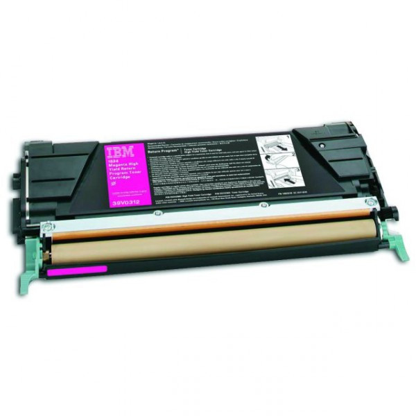 IBM 39V0312 high capacity magenta toner (original) 39V0312 081254 - 1