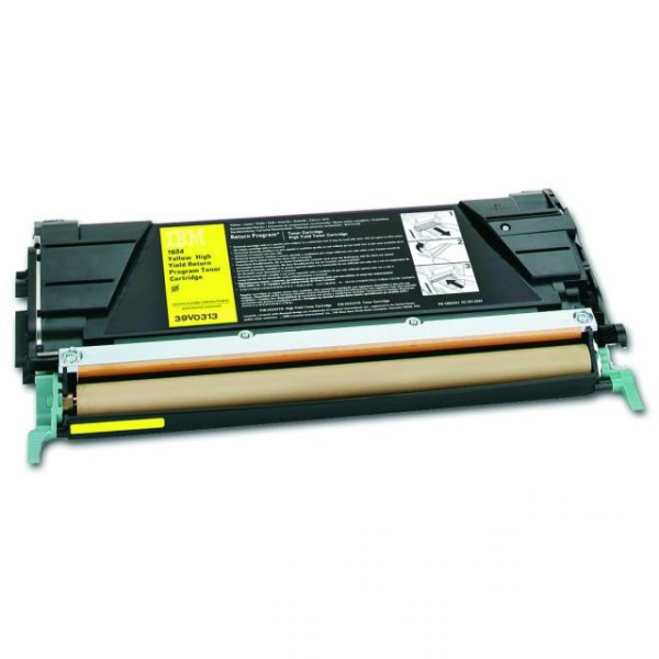 IBM 39V0313 high capacity yellow toner (original IBM) 39V0313 081256 - 1