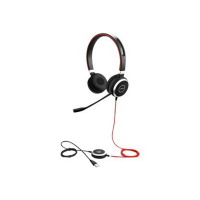 Jabra Evolve 40 black USB-connected MS stereo headset 6399-823-109 361327