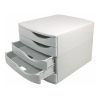 Jalema Re-solution grey drawer unit (5 drawers)