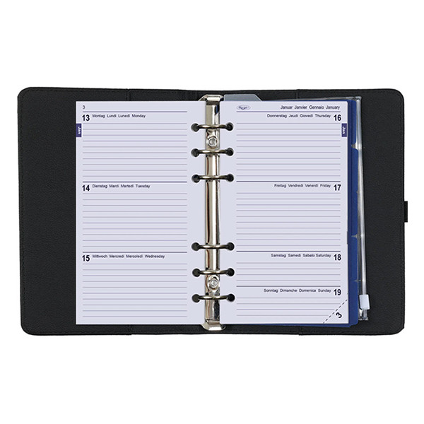 Kalpa Personal black organiser 1111-01 406194 - 2