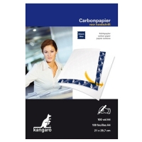 Kangaro A4 blue carbon paper | Kangaro 100 sheets K-7800478 205462