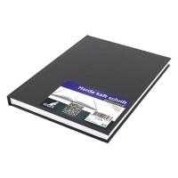 10 x Kangaro A5 black lined notebook, 80 sheets