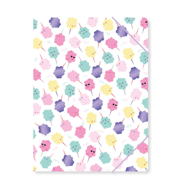 Kangaro Bonjour Babe A4 elastic folder K-PM930057 056718 - 1