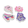 Kangaro Bonjour Babe assorted erasers (4-pack)