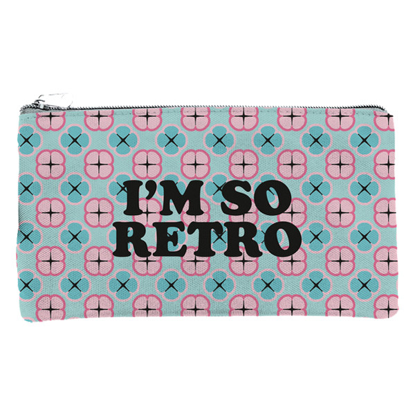 Kangaro Pink Mint Retro flat pencil case K-21202 206873 - 1