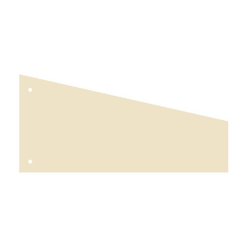 Kangaro beige trapezoidal separating strip, 235mm x 105mm/60mm (100-pack) 0707008TR 205124 - 1