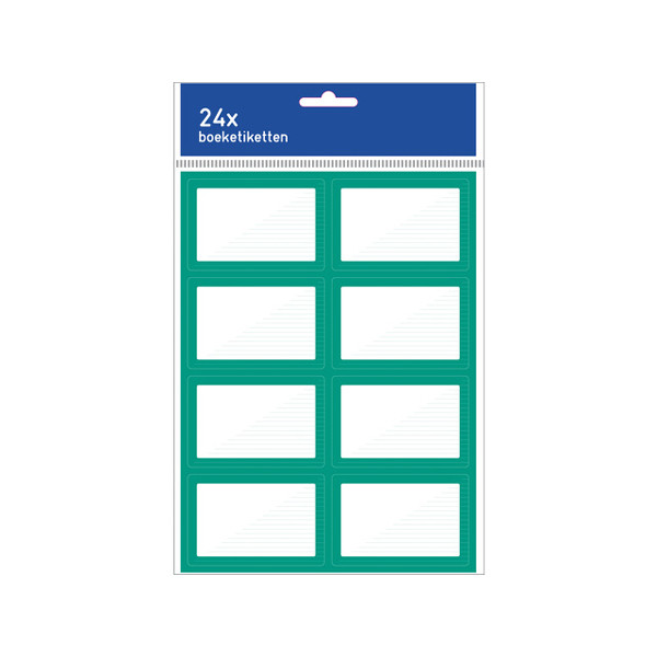 Kangaro green book labels (24-pack) K-58133 206785 - 1