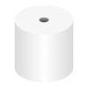 Kangaro white till roll, 57mm x 70mm x 12mm (5-pack)