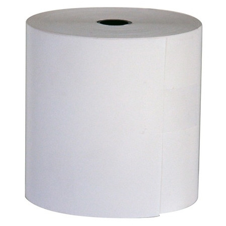 Kangaro white till roll, 76mm x 70mm x 12mm (100-pack)  205442 - 1