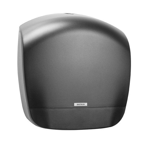 Katrin Classic Gigant S2 small black toilet paper dispenser  SKA06037 - 1