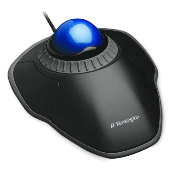 Kensington Orbit Trackball black scroll ring mouse with cable K72337EU 230083 - 1