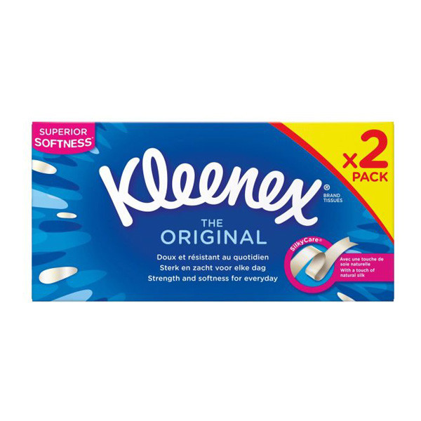 Kleenex Original tissues (2 x 80 sheets)  SKL00013 - 1