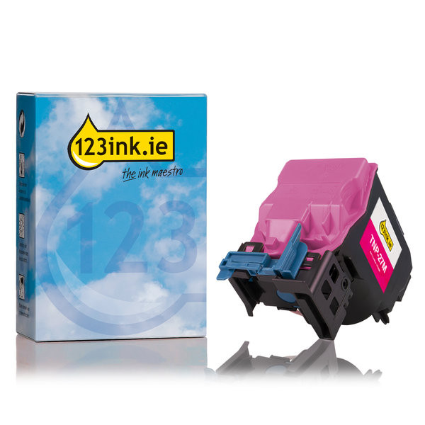 Konica Minolta TNP-27M (A0X5353) magenta toner (123ink version) A0X5353C 072499 - 1