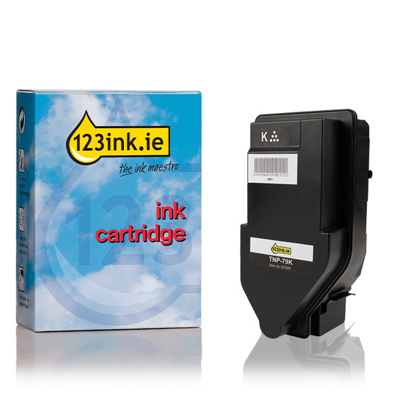 Konica Minolta TNP-79K (AAJW150) black toner (123ink version) AAJW150C 073291 - 1