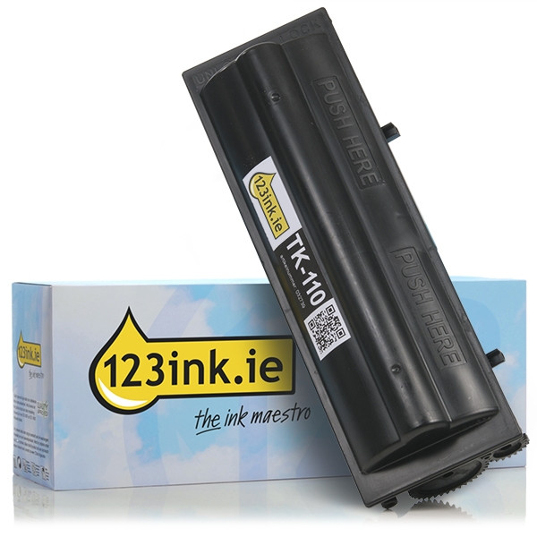 Kyocera TK-110 high capacity black toner (123ink version) 0T2FV0DEC 1T02FV0DE0C 032739 - 1