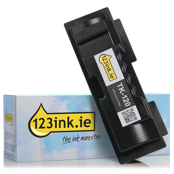 Kyocera TK-120 black toner (123ink version) 1T02G60DE0C 079006 - 1