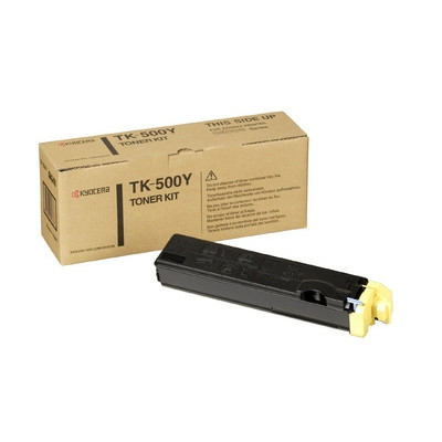 Kyocera TK-500Y yellow toner (original Kyocera) 370PD3KW 032760 - 1