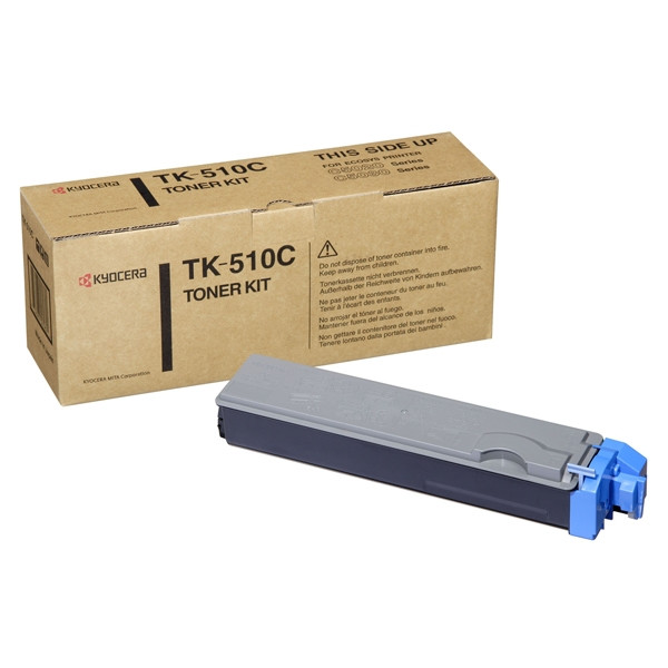 Kyocera TK-510C cyan toner (original Kyocera) 1T02F3CEU0 032762 - 1