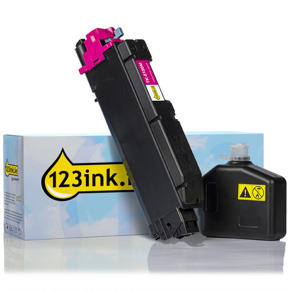 Kyocera TK-5150M magenta toner (123ink version) 1T02NSBNL0C 094239 - 1