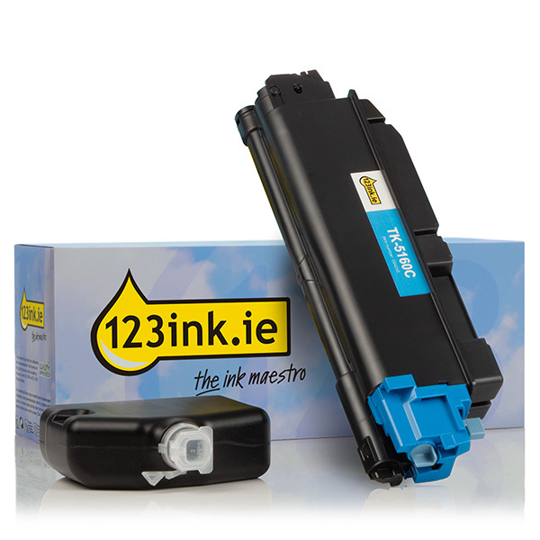 Kyocera TK-5160C cyan toner (123ink version) 1T02NTCNL0C 094245 - 1