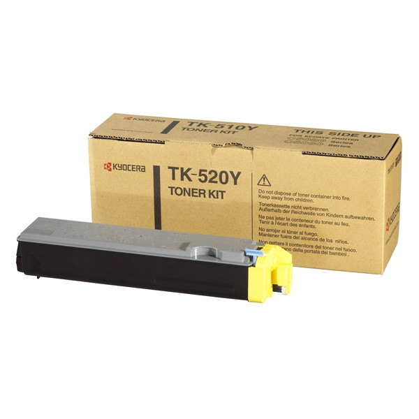 Kyocera TK-520Y yellow toner (original Kyocera) 1T02HJAEU0 079070 - 1