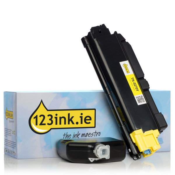 Kyocera TK-5270Y yellow toner (123ink version) 1T02TVANL0C 094621 - 1