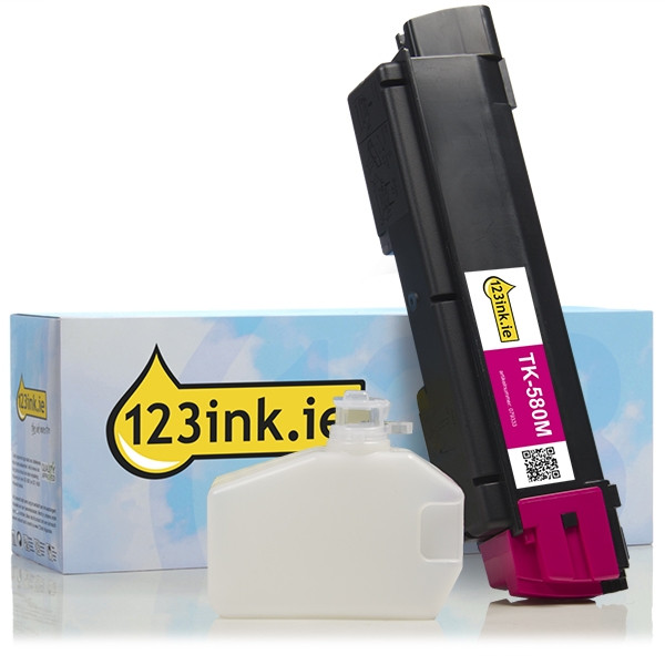 Kyocera TK-580M magenta toner (123ink version) 1T02KTBNL0C 079333 - 1