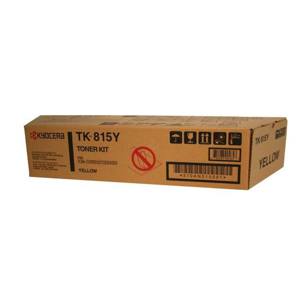 Kyocera TK-815Y yellow toner (original Kyocera) 370AN310 079025 - 1